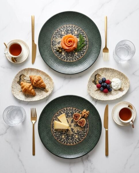 Bonna Mezopotamya Kuş İkram Seti 2 Kişilik