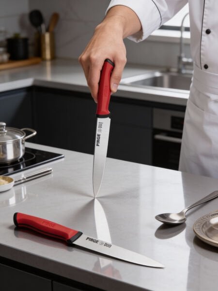 Pirge Duo Profesyonel  Sebze Bıçak Seti