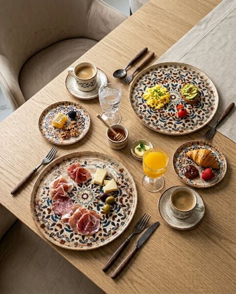 Rinart Porselen Toledo Kahvaltı Takımı 2 Kişilik