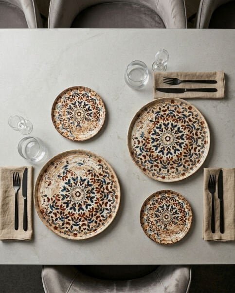 Rinart Porselen Toledo Kahvaltı Takımı 2 Kişilik