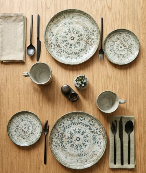 Rinart Porselen Valencia İkram Seti 2 Kişilik