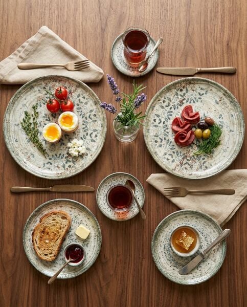 Rinart Porselen Valencia İkram Seti 2 Kişilik