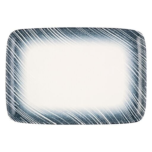 Thin Blue Quadro Dikdörtgen Tabak 37 cm (33 * 23)