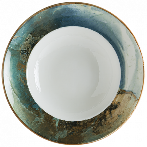 Bonna Porselen Futura Mid White Gourmet Çukur Tabak 27 cm 400 cc