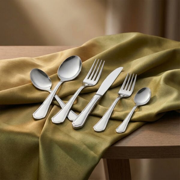 Qura İstanbul 60 Parça 12 Kişilik Çatal Kaşık Seti