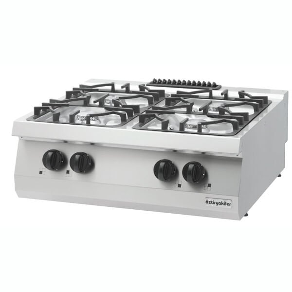 Ocak Set Üstü 700 Seri Gazlı Dörtlü Ocak