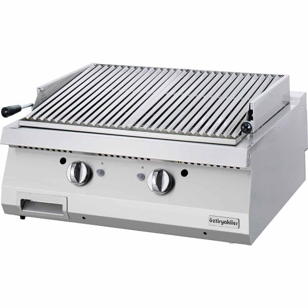 Lavataşlı Izgara Set Üstü 700 Seri Gazlı 80x70x30