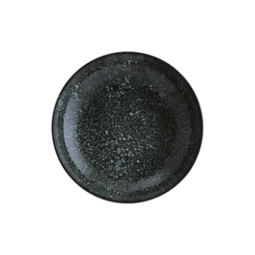 Bonna Porselen Cosmos Black Bloom Çukur Tabak 25 cm 1300 cc