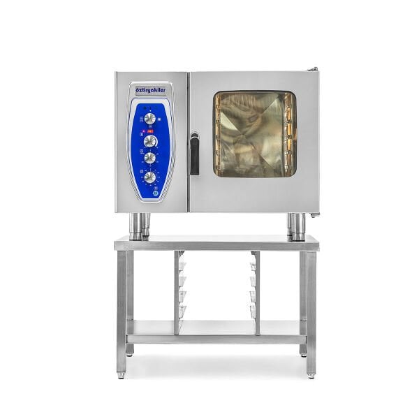 Konveksiyonlu Fırın Elektrikli 6xGN 1/1 Kızaklı