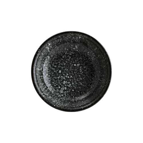 Bonna Porselen Cosmos Black Gourmet Çukur Tabak 15 cm 330 cc