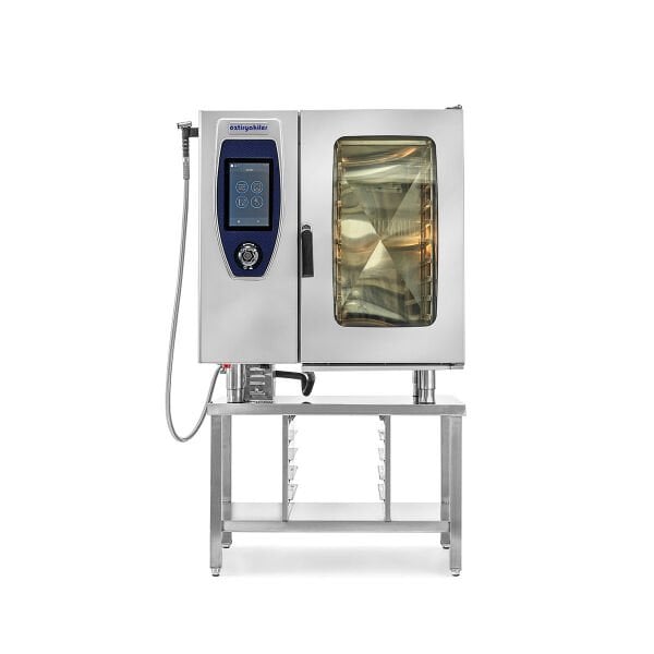 Konveksiyonlu Kombi Fırın Elektrikli 10xGN 1/1 Kızaklı