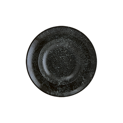 Bonna Porselen Cosmos Black Gourmet Çukur Tabak 27 cm 400 cc