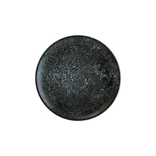 Bonna Porselen Cosmos Black Gourmet Düz Tabak 27 cm