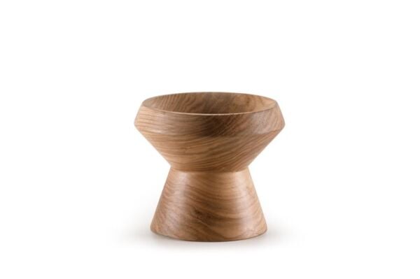 QURA Büyük Boy Ayaklı Kase / Ihlamur / 3067