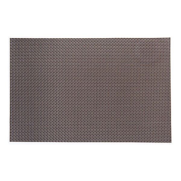 Biradlı Desenli PVC Amerikan Servis, 30x45 cm, Kahverengi