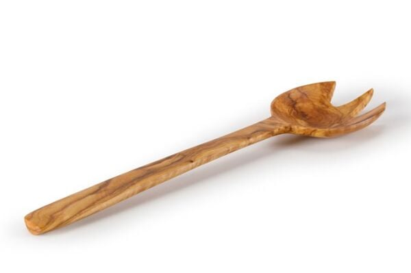 QURA İki Dişli Salata Servis Çatalı / Zeytin / 604