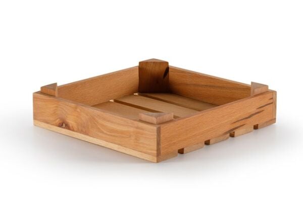 QURA Oluklu Ahşap Tepsi / Kayın / 1929