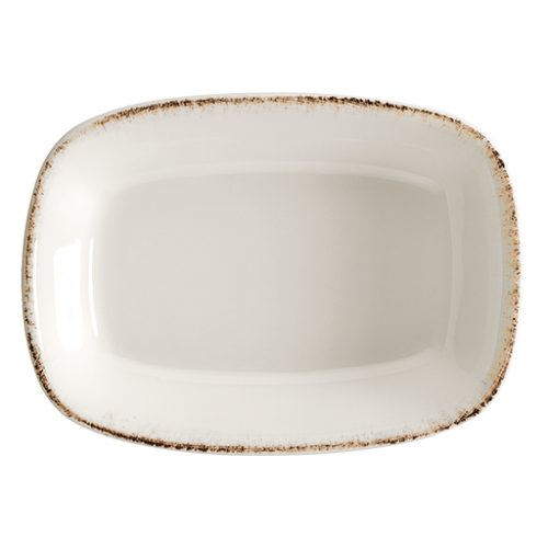 Bonna Porselen Retro Gourmet Dikdörtgen Kayık 14*10 cm