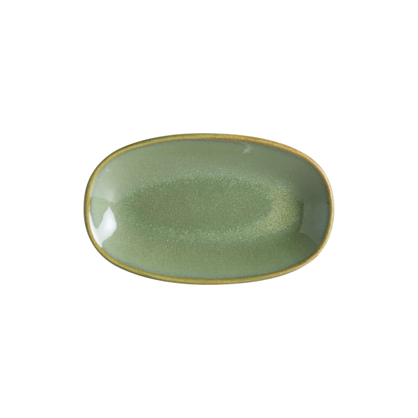 Sage Gourmet Oval Kayık Tabak  19*11 cm 200 cc