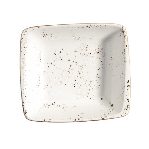 Bonna Porselen Grain Moove Çukur Tabak 19*17 cm