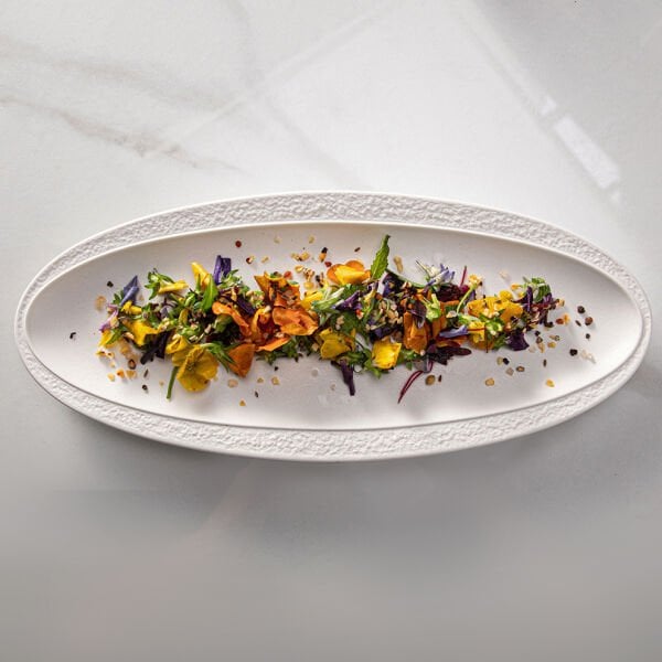 QURA Lurgan 38 Cm Oval Tabak