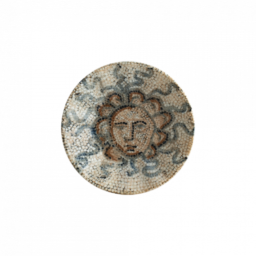 Bonna Porselen Mezopotamya Güneş Rita Acem Çay Tabağı 11 cm