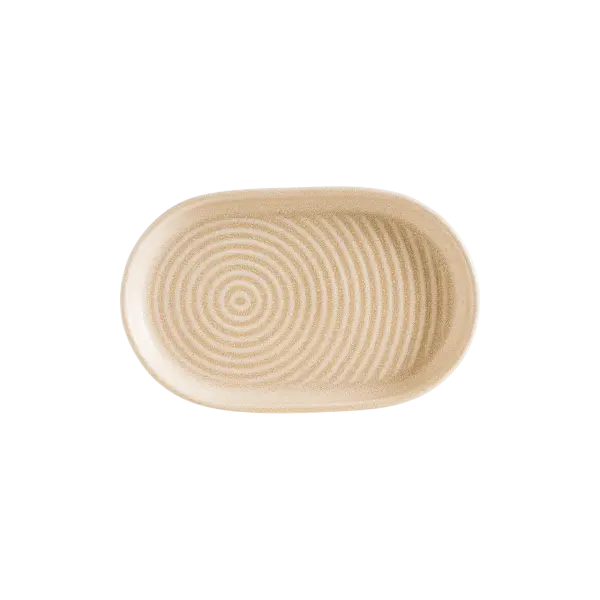 Bonna Mirage Ripple Oval Plate 19 cm 2.Kalite