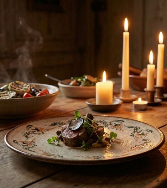 Voyage Terra Lona Düz Tabak 21 cm