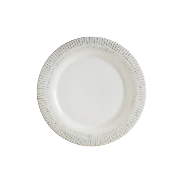 Bonna Galata Albus Düz Tabak 22 cm 2.Kalite