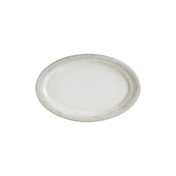 Bonna Galata Albus Oval Tabak 22 cm 2.Kalite