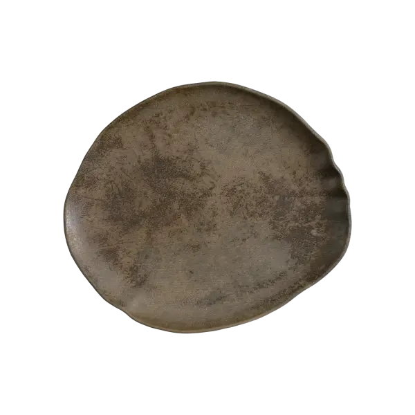 Bonna Bazalith Tone Oval Tabak 15 cm 2.Kalite