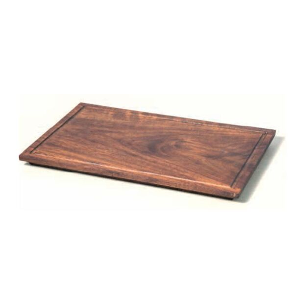 Biradlı İreko Steak Sunum Tahtası, 37.5x24x2 cm