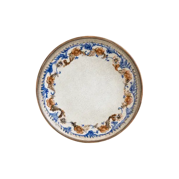 Bonna Retro Floral Gourmet Düz Tabak 27 cm 2.Kalite