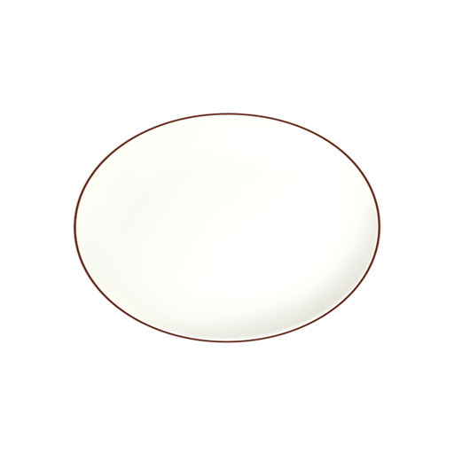 Modest Brown Lona Oval Tabak 36 cm