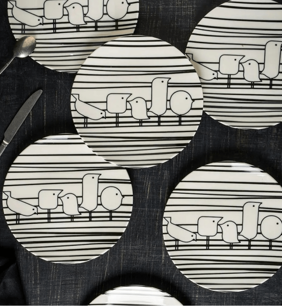 Nido 6 Parça Porselen Pasta Seti 19 cm