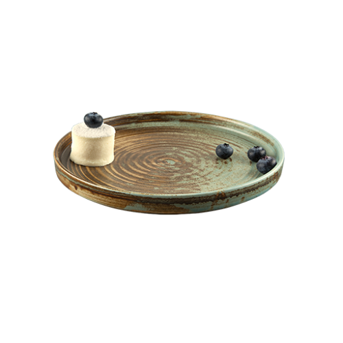 Bonna Porselen Coral Düz Tabak 21 cm Paletli