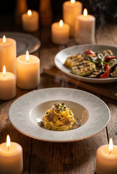 Bonna Porselen Iris Banquet Çukur Tabak 28 cm 400 cc