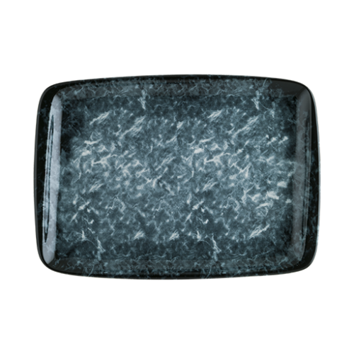 Bonna Porselen Sepia Moove Dikdörtgen Tabak 23*16 cm