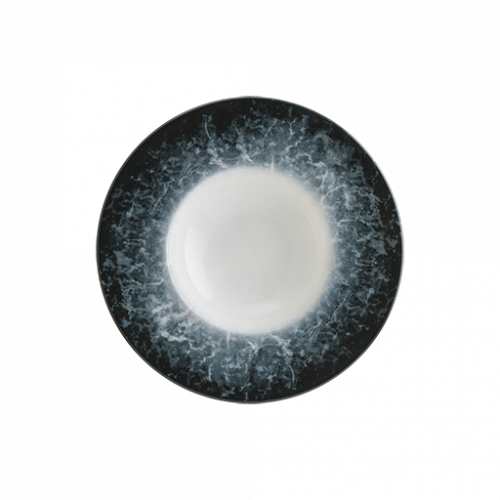 Bonna Porselen Sepia Mid White Banquet Çukur Tabak 28 cm 400 cc