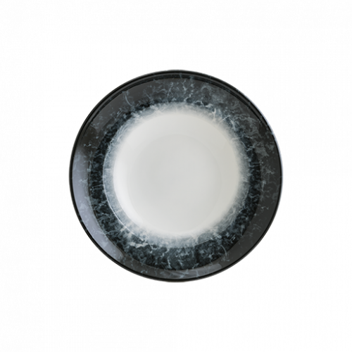 Bonna Porselen Sepia Mid White Gourmet Çukur Tabak 24 cm 400 cc