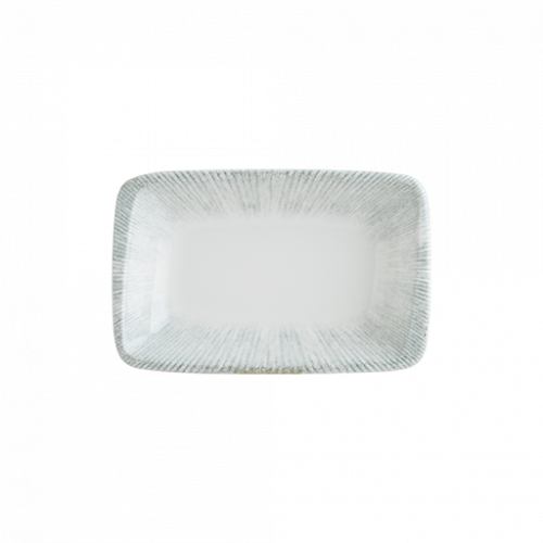 Bonna Porselen Iris Moove Dikdörtgen Kayık 14 cm