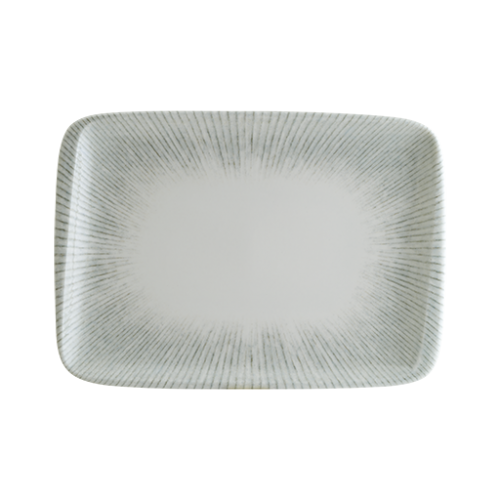 Bonna Porselen Iris Moove Dikdörtgen Tabak 23*16 cm