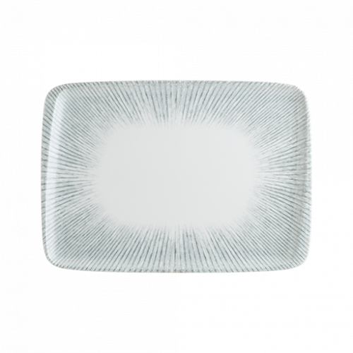 Bonna Porselen Iris Moove Dikdörtgen Tabak 34 cm