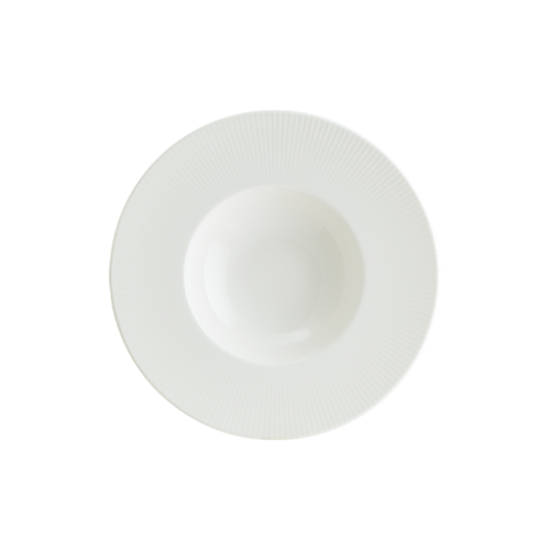 Bonna Porselen Iris White Banquet Çukur Tabak 28 cm 400 cc