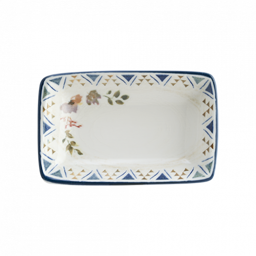 Bonna Porselen Spring Moove Dik Kayık Tabak 15*9 cm