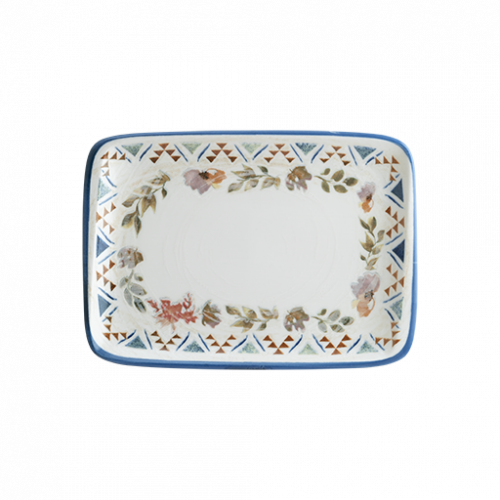 Bonna Porselen Spring Moove Dikdörtgen Tabak 23*16 cm