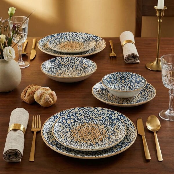 Bonna Alhambra 25 Parça Yemek Takımı 6 Kişilik