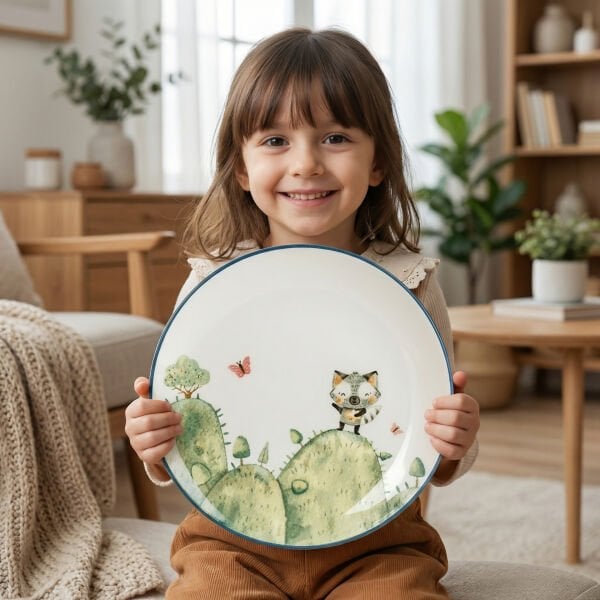 Minimeals Gourmet Düz Tabak 21 cm