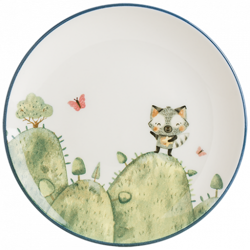 Minimeals Gourmet Düz Tabak 21 cm