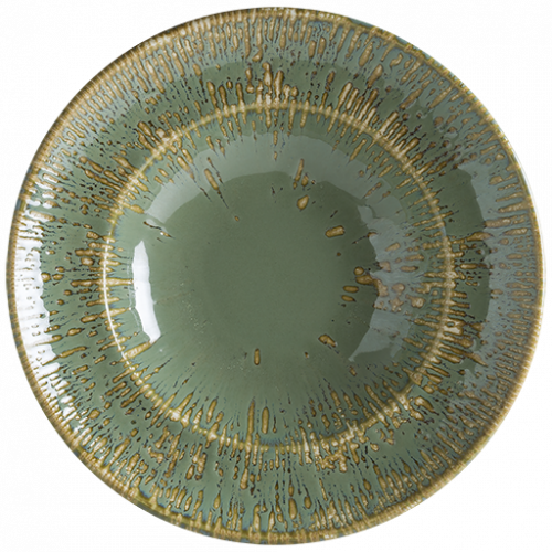 Bonna Porselen Sage Snell Gourmet Çukur Tabak 24 cm 400 cc